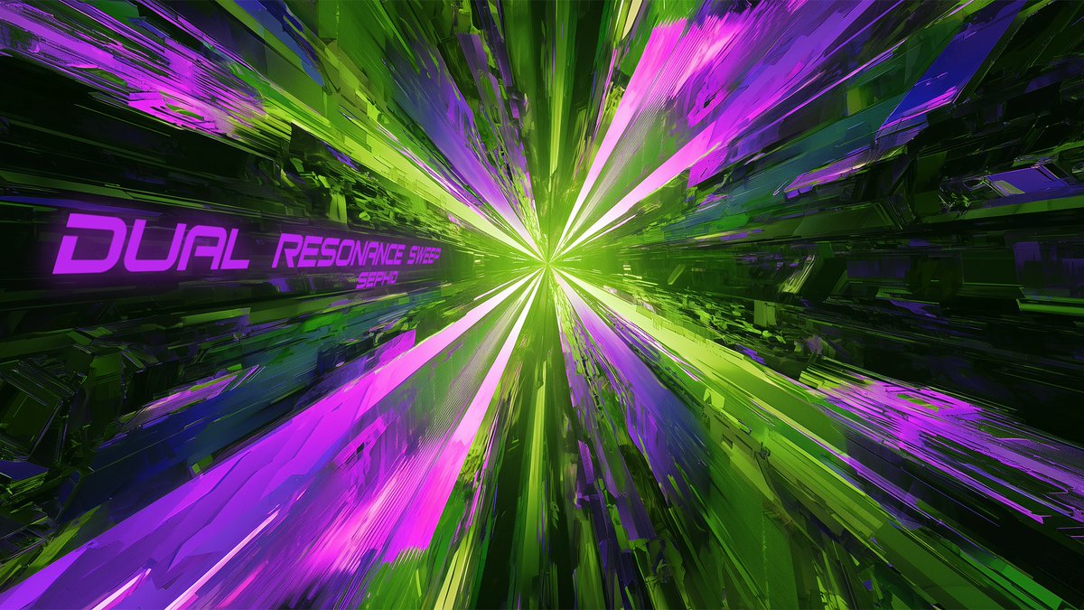 sephidvariable's tweet photo. 本次为同步音律喵赛克：回归提供了乐曲《Dual Resonance Sweep》！

感谢制作组邀约给我这次机会，请大家务必玩一玩我的乐曲！ https://t.co/dW0haGghqb