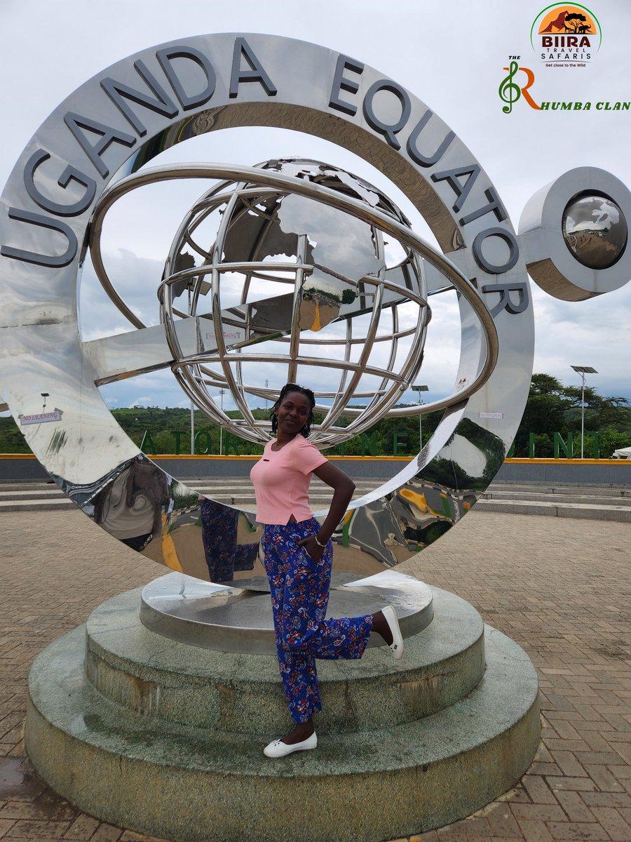 BiiraSafaris's tweet photo. Meet Winnie, one of our travelers. Unapologetically enjoying the Equator moment. It's such moments that make a trip a trip. It's who we areπ
#ExploreUganda
#BiiraTravelSafaris
#GetCloseToThewild https://t.co/py925klvYw