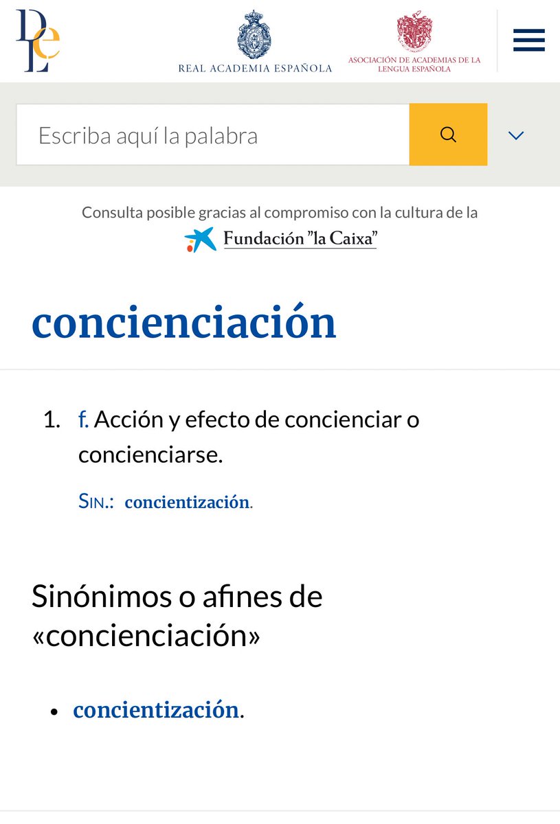 KatRvr's tweet photo. @GansoMarineIa 😉😉 directo de la RAE. Saludos! https://t.co/s4zWbAp0v7
