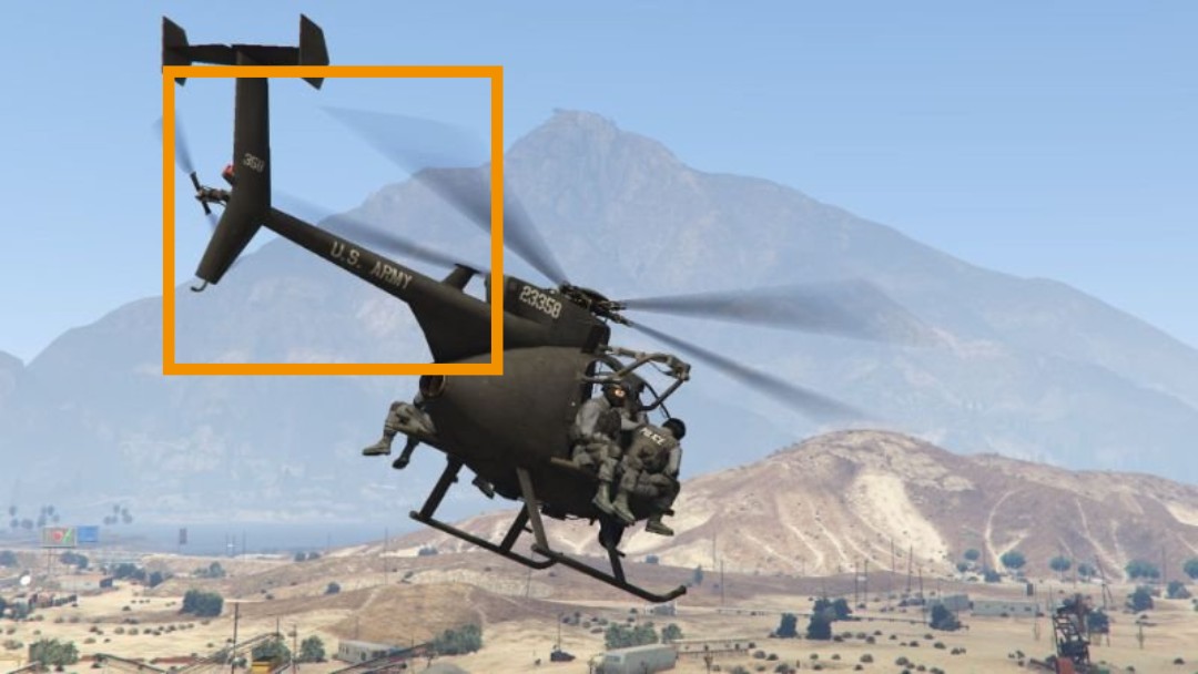 TuiteroMartin's tweet image. Restos de la cola de un MH-6 Little Bird en la FARP usada durante las operaciones de rescate.