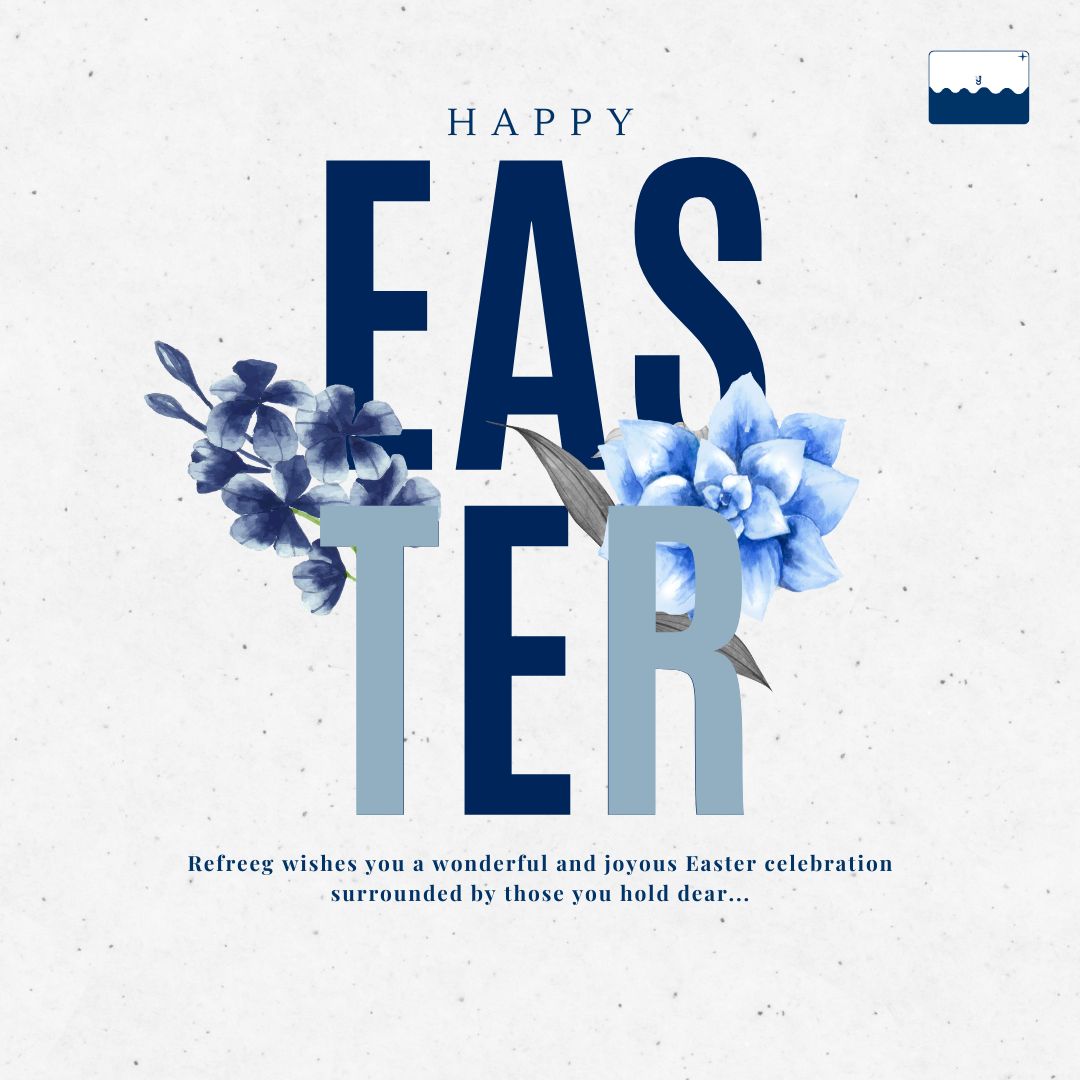 RefreeG's tweet photo. Refreeg wishes you a wonderful and joyous Easter celebration surrounded by those you hold dear... https://t.co/qJSF8VbVDL