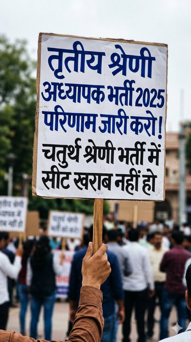 आदरणीय फौजी साहब प्रक्रियाधीन भर्तियों की ज्वाइनिंग जल्द से जल्द हो ताकि चतुर्थ श्रेणी भर्ती में एक भी सीट खराब नहीं हो

क्योंकि अगर तृतीय श्रेणी भर्ती में थोड़ी सी देर हुई तो 2,3 महीना चतुर्थ श्रेणी में जॉब करके फिर दूसरी जॉब में चले जाएंगे जिससे सीट खराब होगी 

इसलिए फौजी साहब