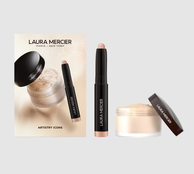 Lypsyy's tweet image. พร้อมส่ง เซต Laura Mercier Artistry Icons Translucent Loose Setting Powder 9.3g. and Caviar Stick Eye Shadow 1g.🎀

ในเซต ประกอบด้วย
- Translucent Setting Powder 9.3g. แป้งฝุ่น
- Caviar Eyeshadow Stick in shade Strapless 1g. #RoseGold

690.- รีโพสต์ส่งฟรี