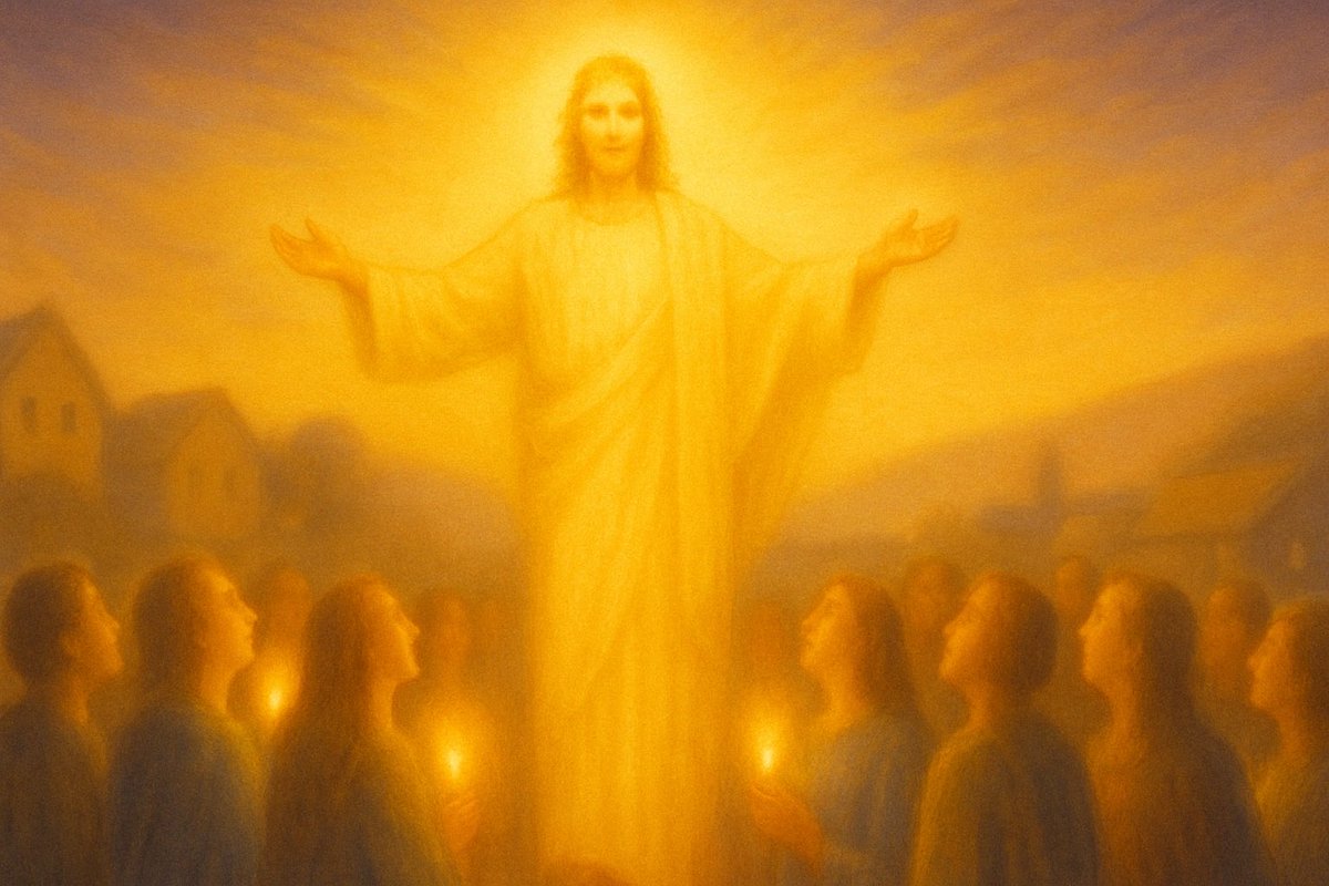 Magdalena_Igarc's tweet photo. ✨ ¡Cristo ha resucitado!  
La Resurrección no es un recuerdo: es un fuego que arde en el alma.  
*Sé masa nueva.*  
El Reino ya está aquí… ¿lo ves?

🔗 https://t.co/4gsdwz05yK

#DomingoDePascua #CristoResucitado #AlmanaqueGnóstico #EspiritualidadCristiana https://t.co/96wPDi1SUA