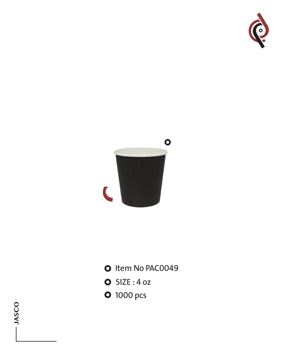 اكواب ورقية من منتجات جاسكو ذات الجودة العالية 💯

#اكواب_قهوه #اكواب_ورقيه #جاسكو #jasco