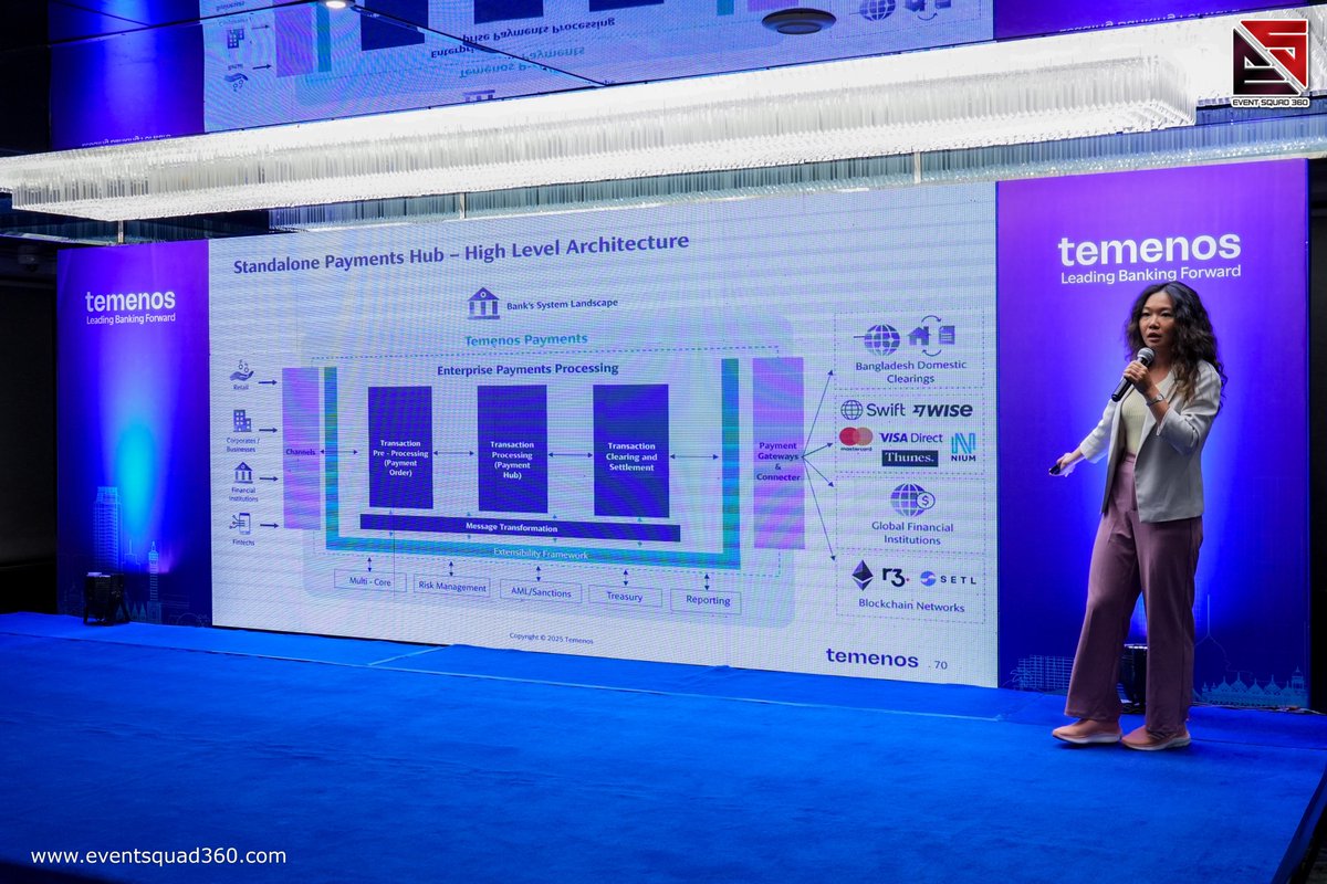 eventsquad360's tweet photo. #TemenosConnectBangladesh, #DigitalBankingBangladesh, #CoreBankingTransformation, #EventSquad360Ltd #FintechEventsDhaka #BankingTechnology #Temenos #T24 #CorporateEventManagementBangladesh #SmartBangladesh2041 #FinancialInnovation https://t.co/7HYV3wDgO0