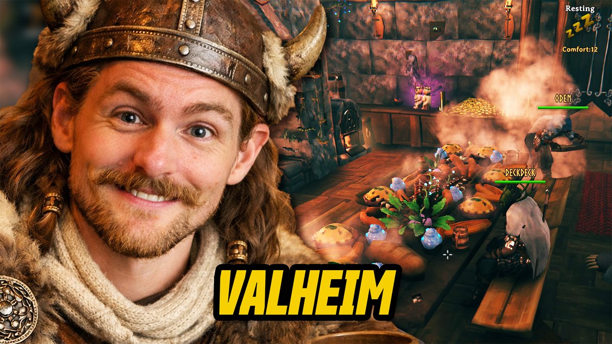 Vi chillar runt i Valheim ikväll på streamen igen. Vad tycker du att vi ska hitta på? Vi ses i chatten när streamen startar så bestämmer vi tillsammans!

Vi ses ikväll kl 19.00-22.00
🔴 youtube.com/argaskanskaman…
🟣 twitch.tv/argaskanskaman