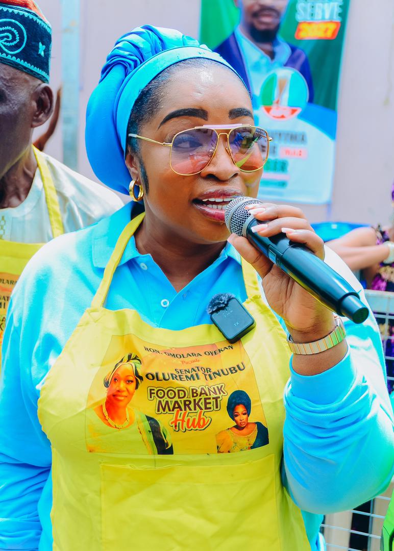 honlaraoyekan's tweet photo. Highlights from the 5th Edition of the Senator OluRemi Tinubu Food Bank. 

 My dear constituents,  

Today, my heart overflows with gratitude and renewed hope. For the fifth time, we brought warmth, food, and dignity to thousands of our people through this program that remains so deeply personal to me. Watching families leave with full bags and fuller smiles reminds me why I wake up every single day committed to serving you.  

This is more than food distribution, it is hope in action. It is the living proof of the #RenewedHope agenda under the bold leadership of President Bola Ahmed Tinubu.

 From strategic investments in agriculture and food security to deliberate policies lifting the most vulnerable, this administration is delivering real gains: putting food on tables, restoring dignity, and building a Nigeria where no one is left behind. 

 Thank you for trusting us with your tomorrow.

 Together, we are not just feeding bodies, we are feeding dreams. 

 Let’s keep pushing forward.  

 #LagosIsland #LaraLikePapa #NoVacancyInLagosIsland1 #CommunityDevelopment