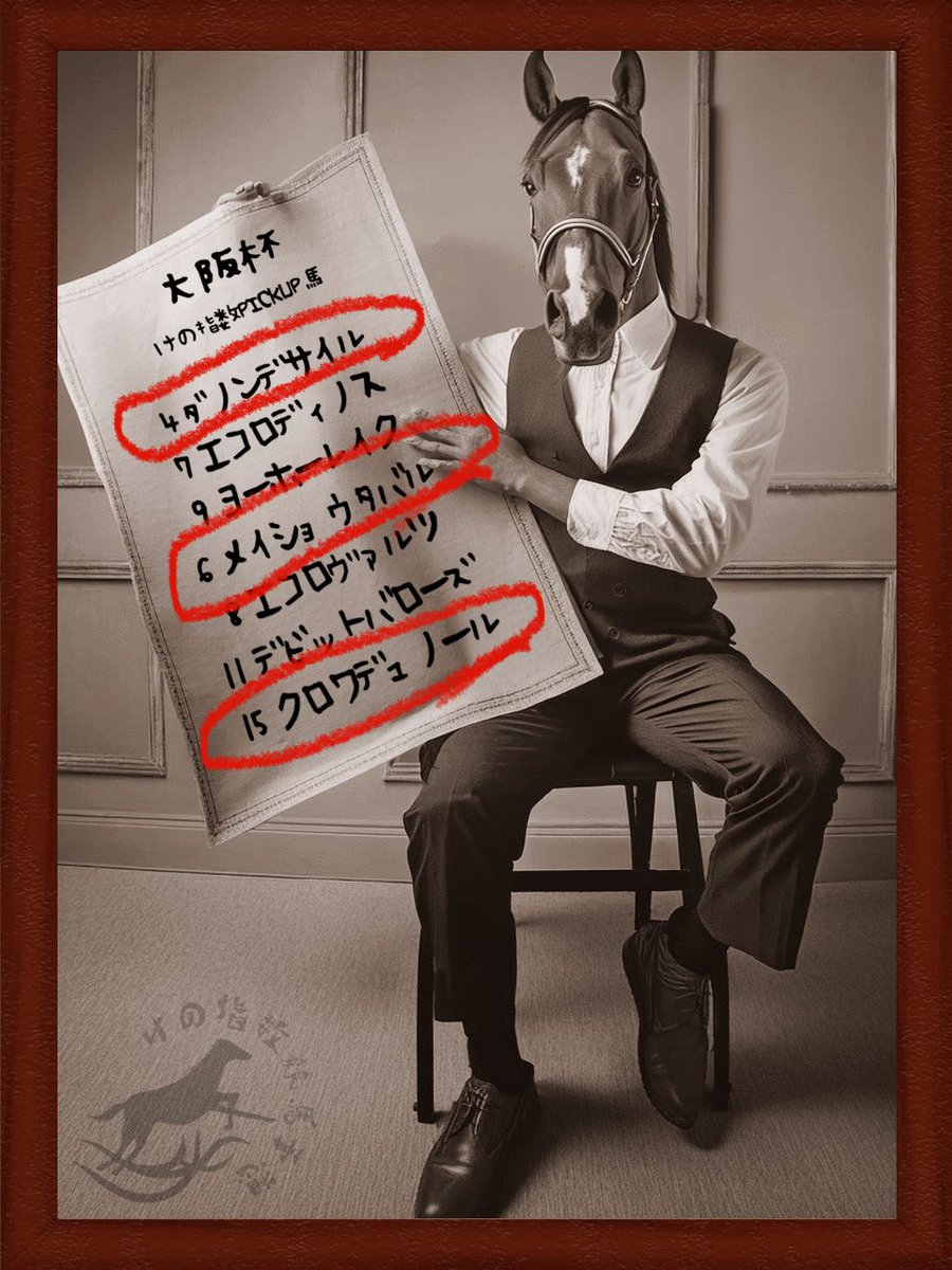 けの指数競馬予想 tweet media