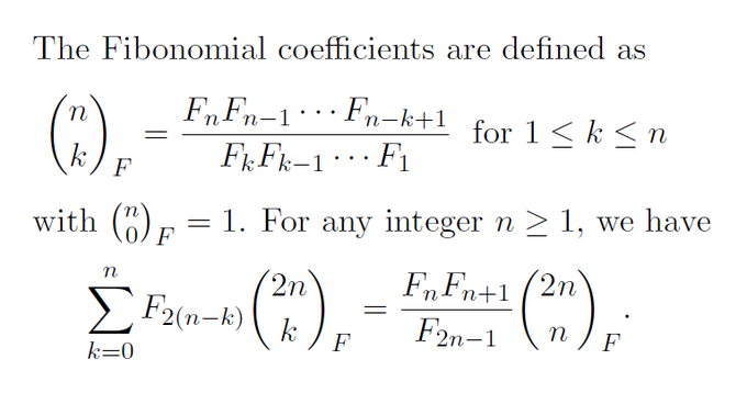 Fibonacci_fun's tweet photo. Fibonacci Quart. Problem H-764(i) by H.O. https://t.co/zCOEeL35ci