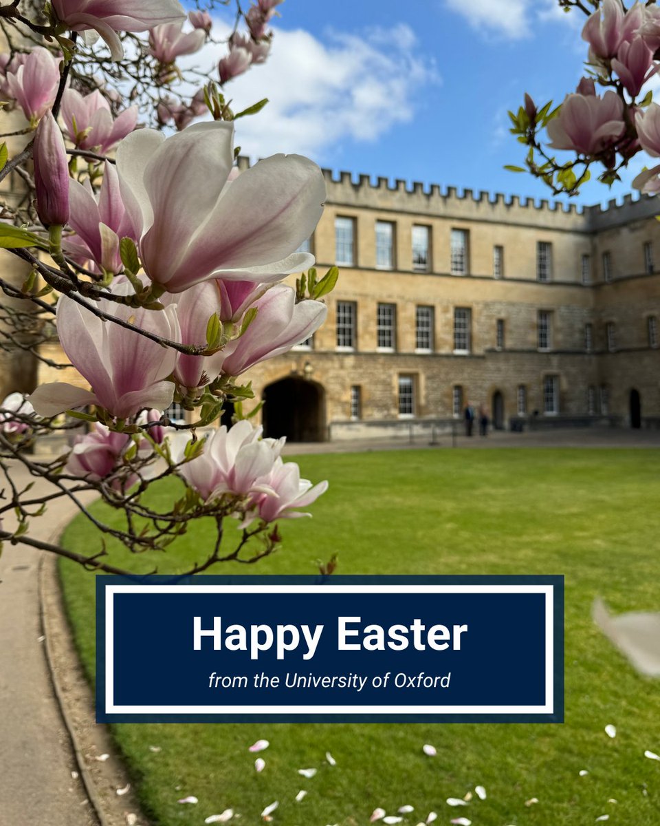 University of Oxford tweet media