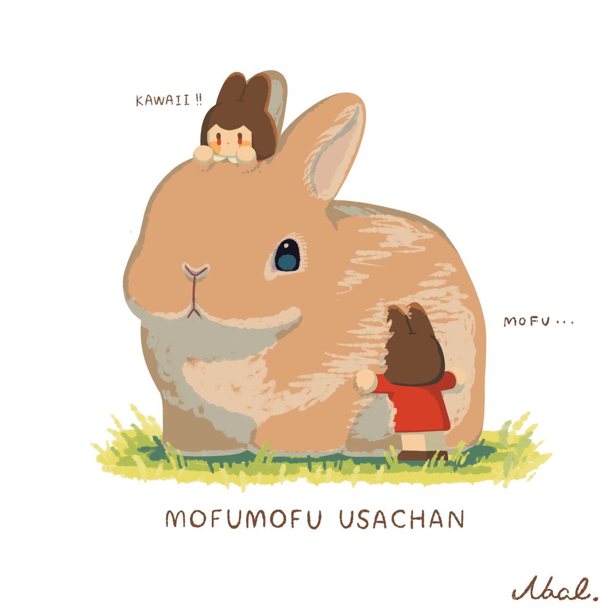 nac1_chan's tweet photo. 🐰\\MOFUMOFU USACHAN! //🐰
#イラスト #illustration #創作
#絵柄が好みって人にフォローされたい 
#絵描きさんと繋がりたい 
#イースター  #easter #うさぎ https://t.co/A8ui4dhgan