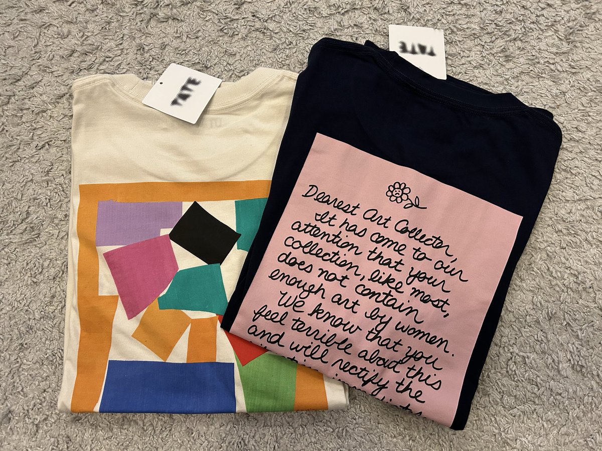 ユニクロのテート美術館コレクション買いました。 店頭に無かったから 