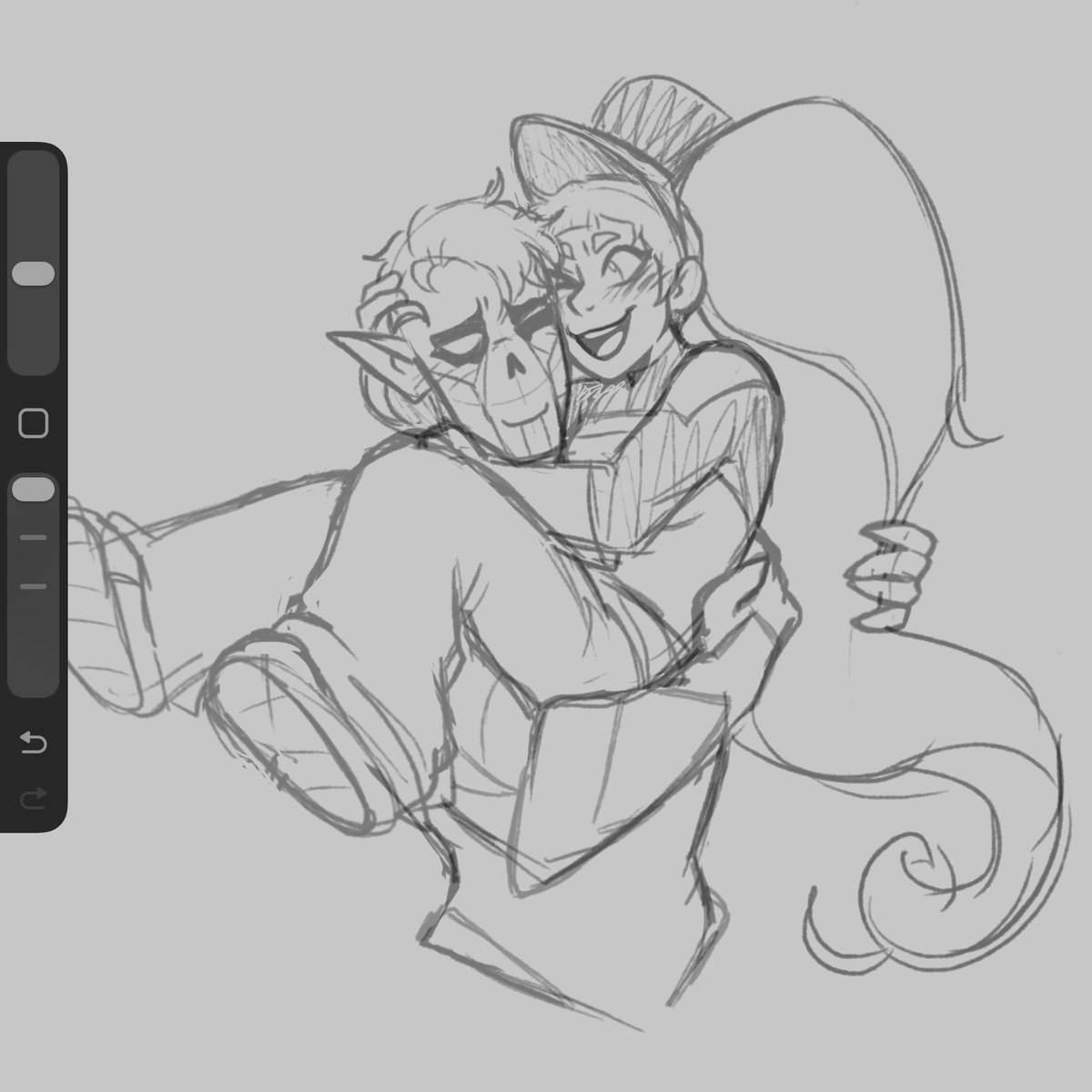 This a mess but I have to help keep this ship afloat

#Entrapdak #sketch #shera #spop #entrapta #hordak