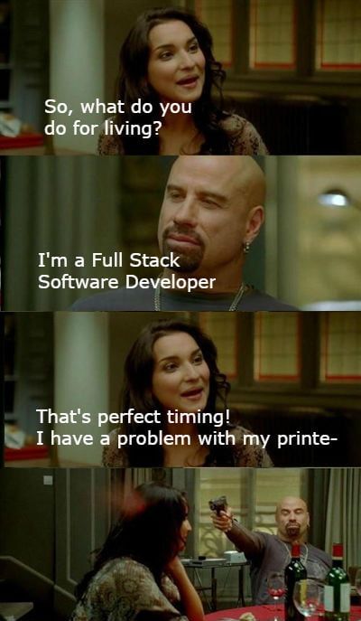 dev_olayinka's tweet photo. I'm a developer not a printer fixer😂 https://t.co/LMNWdfLROF