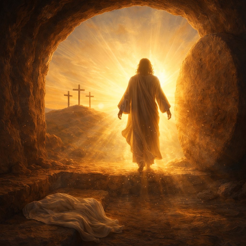 ¿Porque buscas al que vive entre los muertos?

¡Aleluya, Aleluya!

¡Cristo resucitó! ¡Verdaderamente Resucitó! 

¡Al Masih Kam! ¡Hakam Kam! 

Feliz pascua de resurrección.

Jeber Barreto.