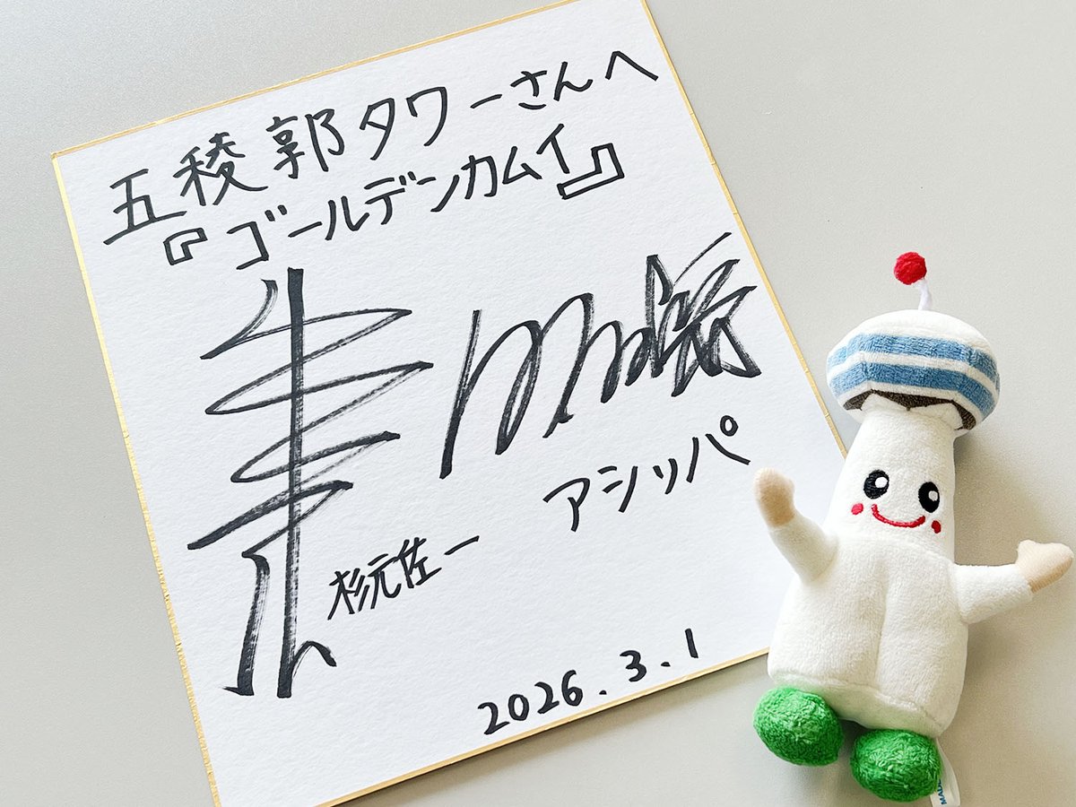 ＧＯ太くん【五稜郭タワー公式】❄️ tweet media