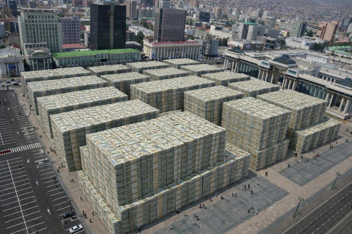 Misheelbn's tweet photo. Туулын хурдны зам барих мөнгө 20к дэвсгэртээр гэнэ. Ард түмэн зүгээр л мөнгө олон хэрэгсэл болсон байна даа. Ард түмэн биш эрх мэдэлтнүүд сайхан амьдардаг нийгмийг бүтээжээ! Бид үнэхээр хүчгүй болж туйлдсан байна даа! Миний Монголыг бурхан өршөөг! https://t.co/9SzDUNhM0E