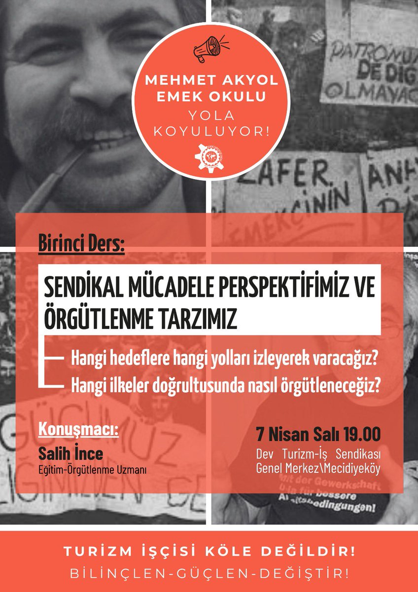 DİSK Dev. Turizm-İş tweet media