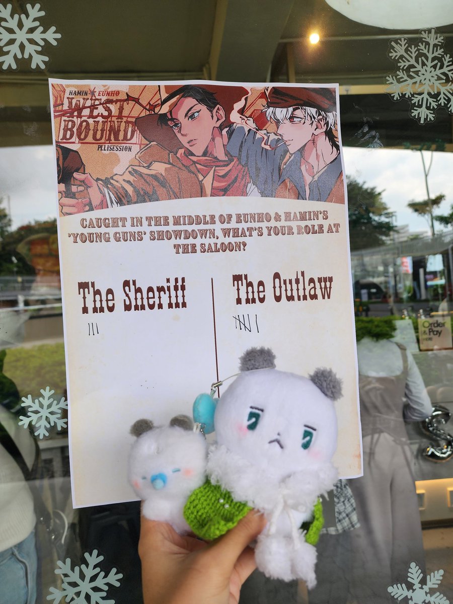 iyeyeline's tweet photo. Akhirnya kesampean event Maknaez, seneng bangeet luv luv, thank you @PLLISESSION ❤️🖤
#MaknaezWestbound 

Oya meowmi dan meowby (meowmi baby) memilih jadi outlaws😏 https://t.co/IrtylCsu8k
