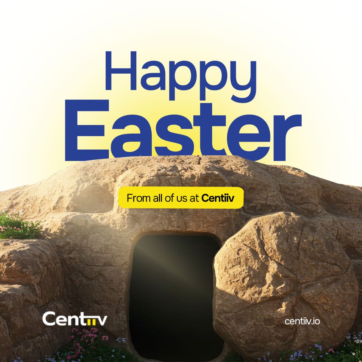 Happy Easter from all of us at Centiiv.

Wishing you a season of resurrection, new hope and new beginnings.