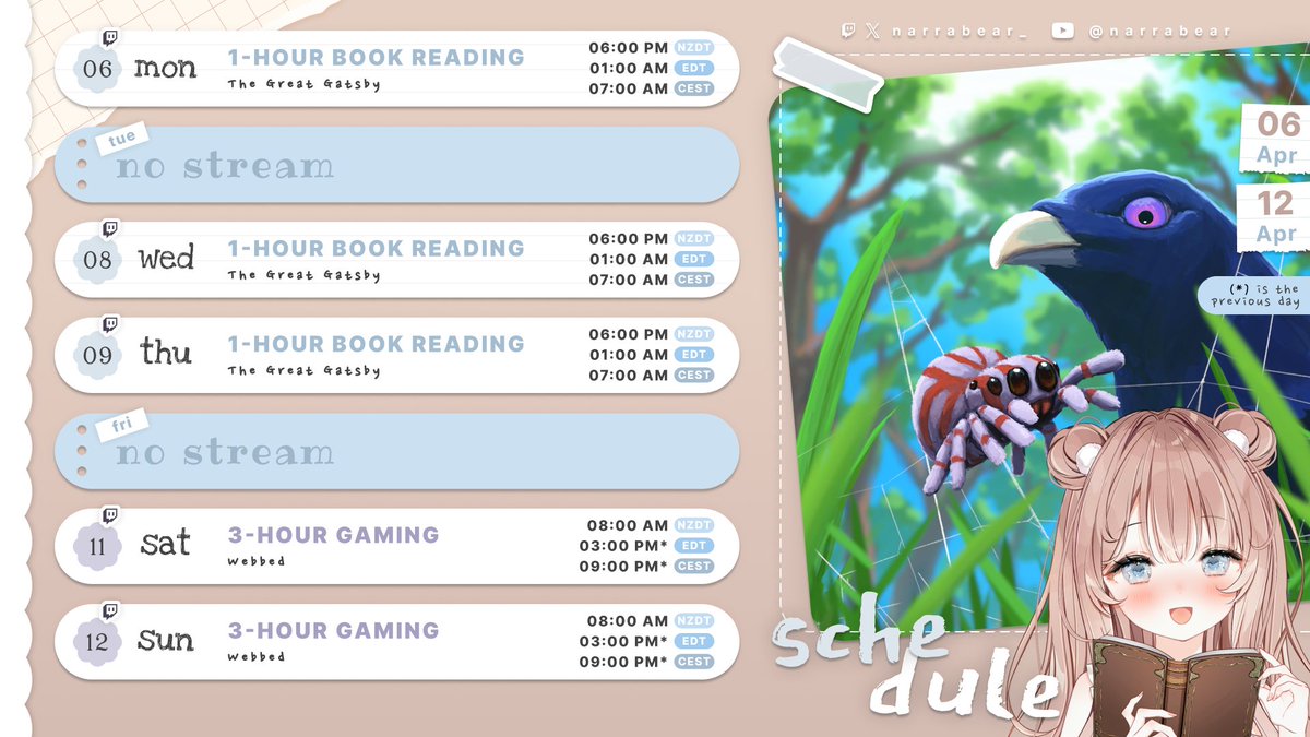 narrabear 🧸📖 tweet media