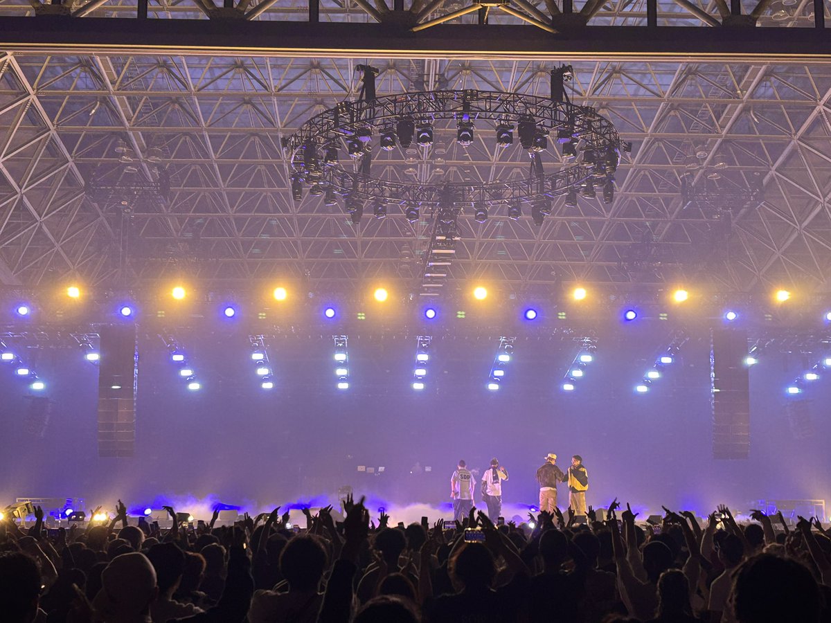 sdp1990official's tweet photo. ANIが「POPYOURS」day3 PUNPEEステージに“MUSEIGEN ft. C6ix, Bonbero &amp; ANI”でゲスト出演させていただきました！
⁡
ご覧頂いた皆さまありがとうございました〜！

#popyours https://t.co/zyAOmdEiFh