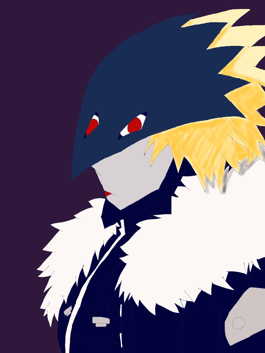 色塗りしたベルゼブモン