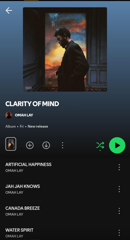 E dey enter body. 
OMAH LAY  don kill me😭