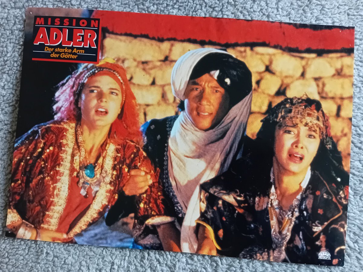 KevinChan478's tweet photo. Armour of God II Operation Condor (1991) German lobby cards 1 to 4
#ArmourofGodII #OperationCondor #ProjectEagle #JackieChan #CarolCheng #EvaCobo #ShôkoIkeda #JonathanIsgar #VincentLyn #GoldenHarvest @EyeOfJackieChan @RK9192 https://t.co/JflbWNkg4n