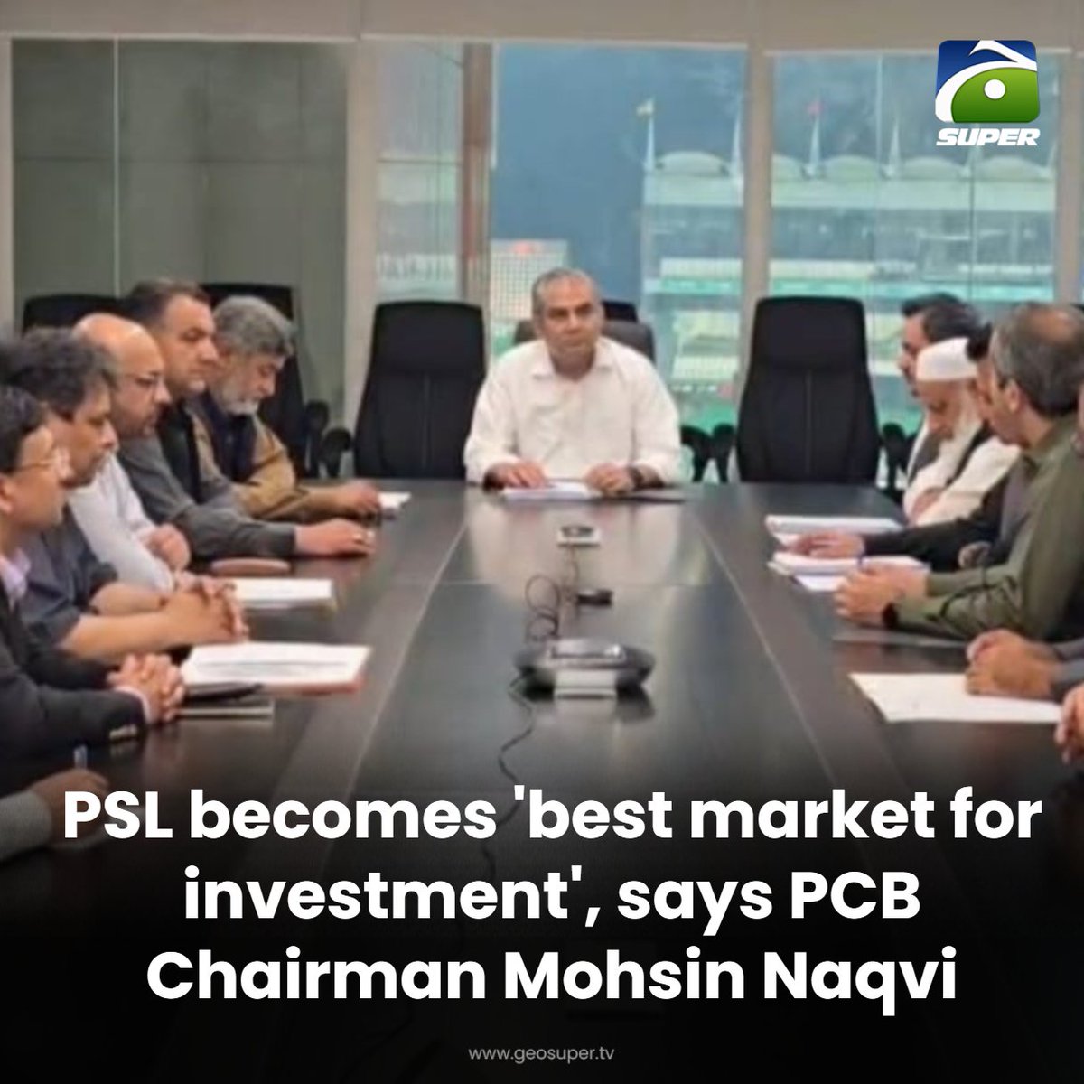 geosupertv's tweet image. Naqvi calls PSL investment powerhouse! 💰🏏

Read More: geosuper.tv/latest/54901-p…

#pakistancricket #pcb #PSL11