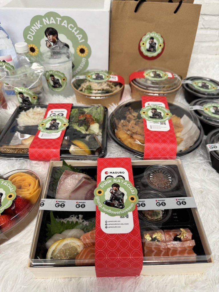 Dunk_OfficialTH's tweet photo. [ #DunkFoodSupport ] 

#JoongDunkFancon

Date: 5 April 2026
Meal: Light afternoon meal 
From: K. @tung_sunflower 

We deeply appreciate your kindness and love for Dunk Natachai. 🙏🏻🖤 

@dunknatachai #dunknatachai #dunkdunk https://t.co/PPUZolXZ4s
