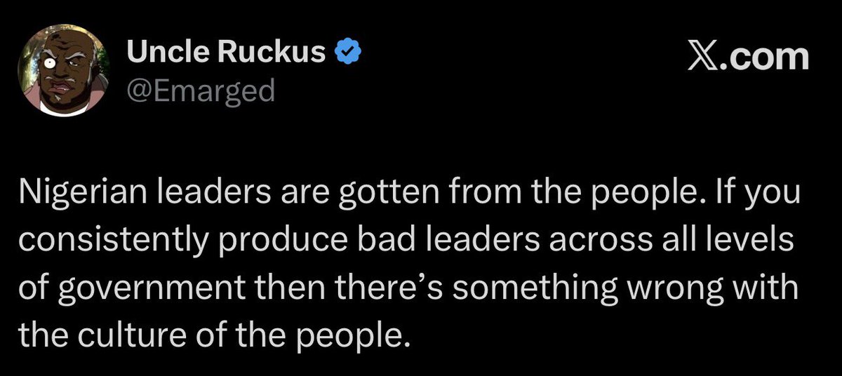 Uncle Ruckus tweet media