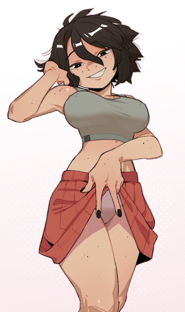 Knuxxxy's tweet photo. She got a new skirt https://t.co/1HgwRTZF2o