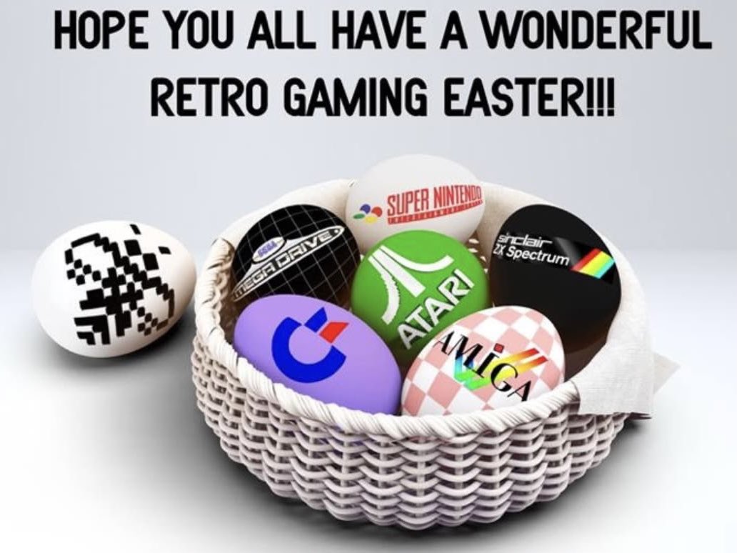 retroguybry's tweet image. Happy Easter guys! #Retrogaming