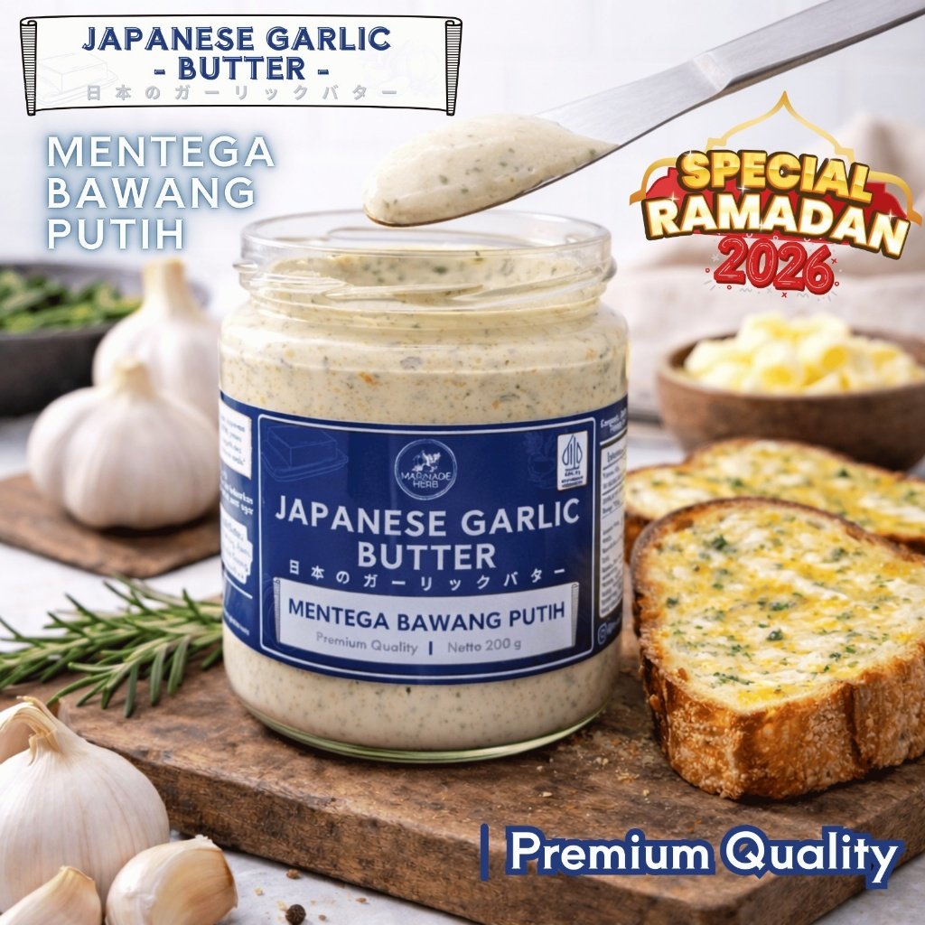 Garlic butter-nya aku pilih yg Japanese Garlic Butter dari Marinade Hub ...