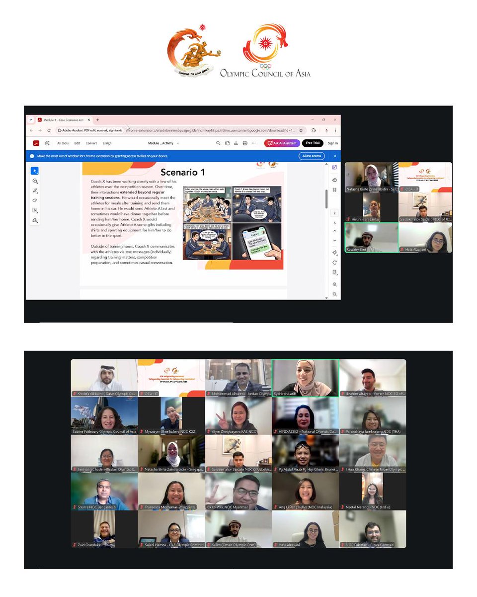 Oman Olympic Committee tweet media