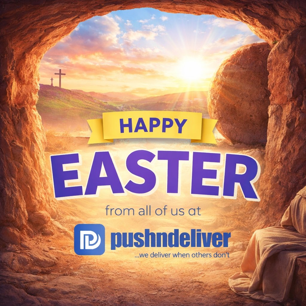 pushndeliver's tweet photo. He is risen ✨

New beginnings. Fresh grace. Open doors.

Happy Easter from PushNDeliver 💙

#HappyEaster #PushNDeliver https://t.co/eULos5kdxT