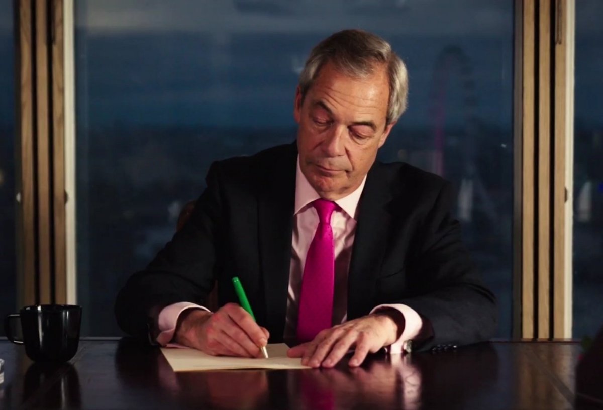 Parody Nigel Farage tweet media