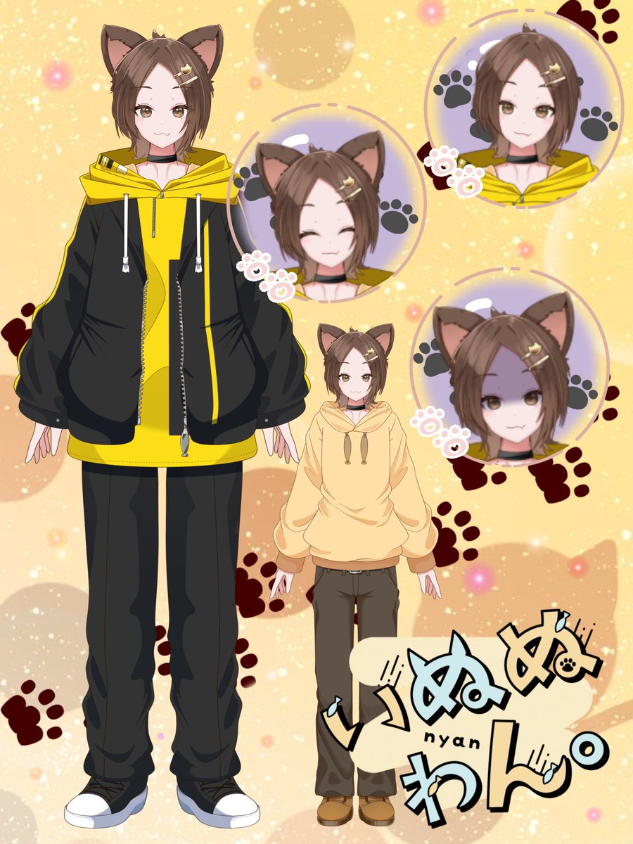 ぃぬぬゎん。@新人Vtuber tweet media