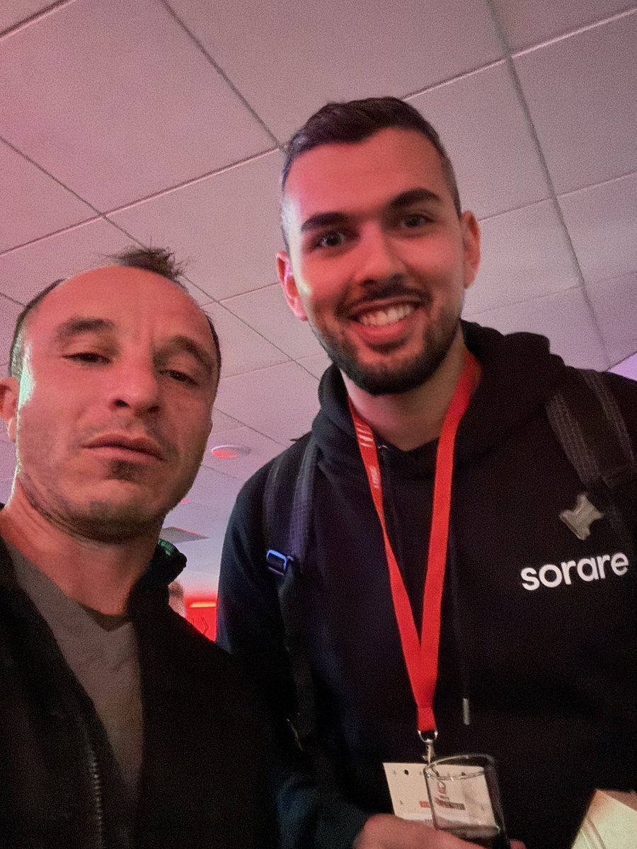 Rencontre dans les entrailles du stade Pierre mauroy! On dit jamais 203 Norman #sorare