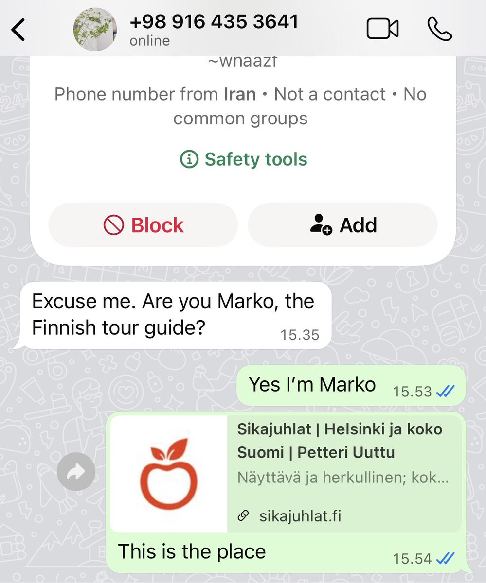 rosba70150's tweet photo. Vähän harmittaa kun ei enää vastannut mitään 😫 https://t.co/REsc1g2AMW