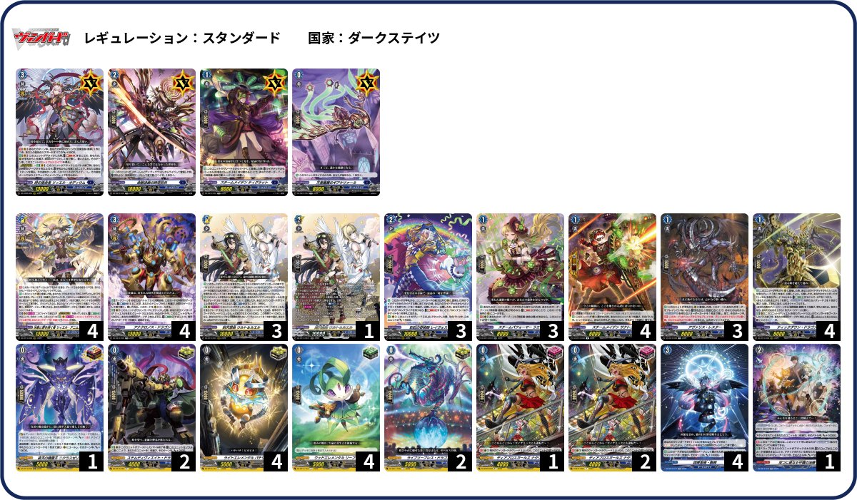 ヴァンガード 販売情報】 「時の宿命者 リィエル゠オディウム」デッキ