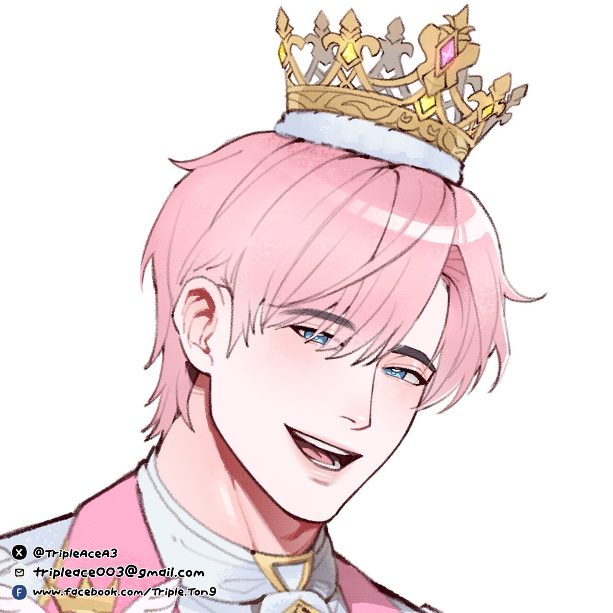 TripleAceA3's tweet photo. 🌷commission 🌷 https://t.co/4HxsAH9P0k