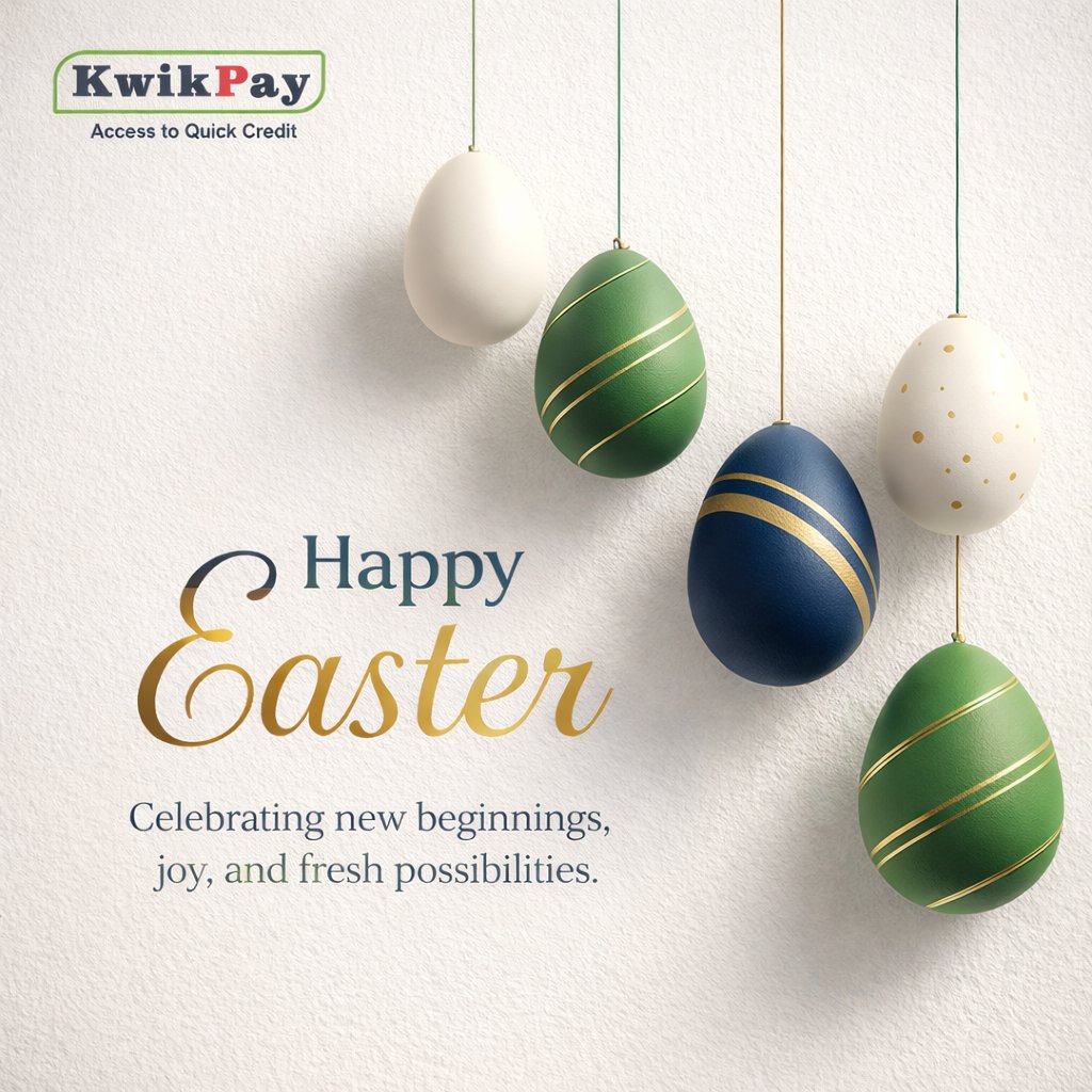 KwikPayCredit's tweet photo. He is Alive! 
May His resurrection bring you life, light in every darkness, and hope that never fades. https://t.co/GRZZCsUo0x