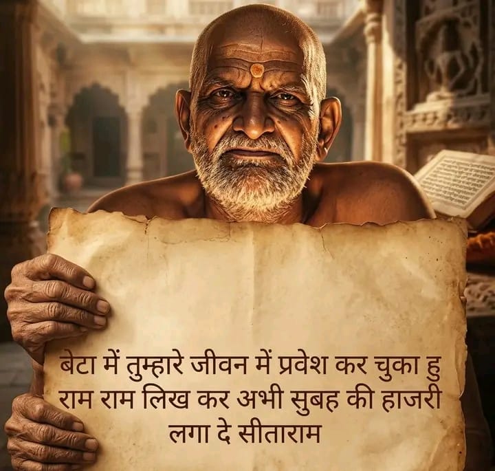 acharyaveda_'s tweet photo. अच्छी खबर ज़रूर मिलेगी, दिल से राम राम लिख दो... https://t.co/49YKYkNJbo
