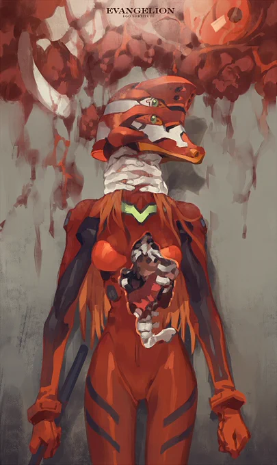 Fan art / Neon Genesis Evangelion · "Cruciform" -