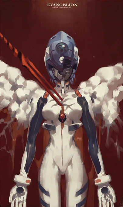 Fan art / Neon Genesis Evangelion · "Cruciform" -