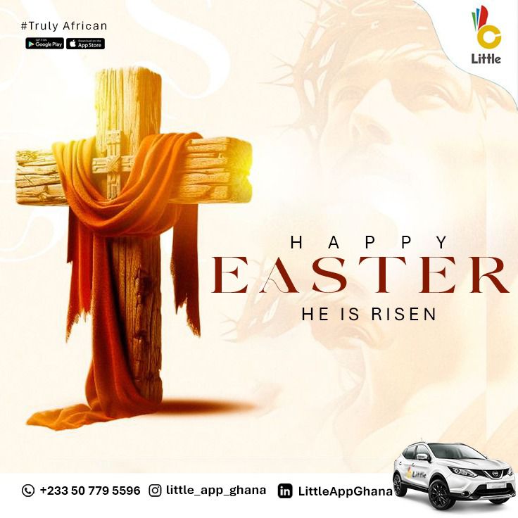 LittleGhana22's tweet photo. As we mark the central event of Christian faith, Little wishes you a happy Easter rest and spring momentum. Hope the days ahead are lighter, the plans steadier, and the collaborations truer. Thank you for your trust this season and always.
#happyeaster https://t.co/7nKZOEFFzl
