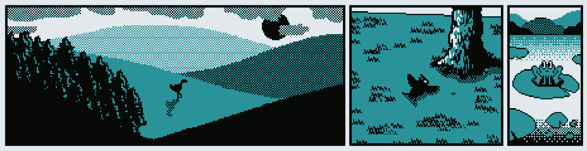 MacrowDev's tweet photo. drawing with a random palette🍃
#pixelart #pixel https://t.co/4sCRLHb0Mr